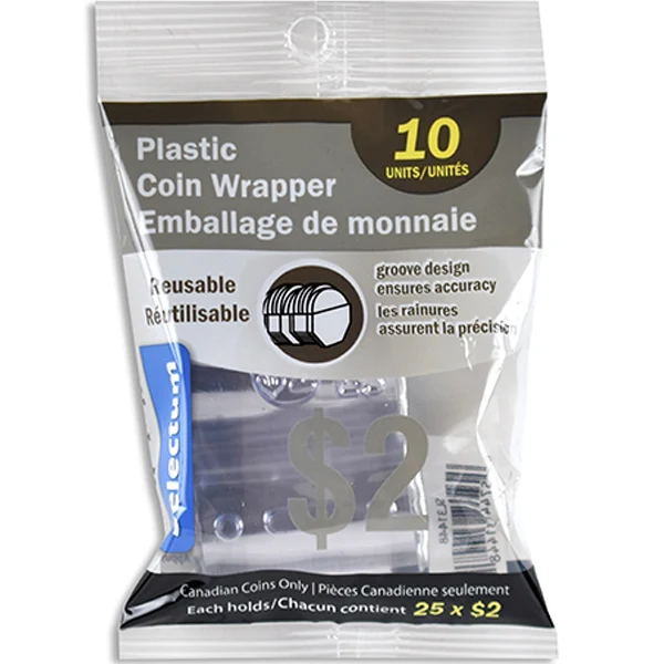 Link - Plastic Coin Wrapper Tooneys EA