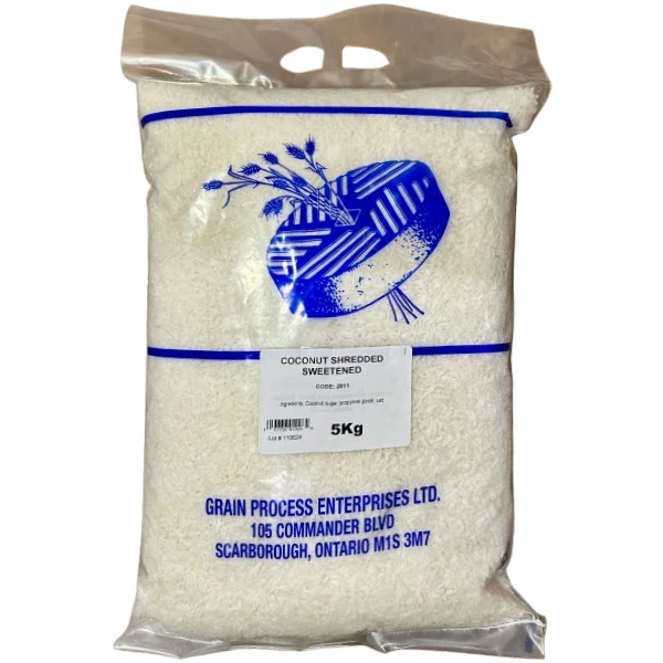 Grain Process - Coconut Shredded Sweetened 5KG