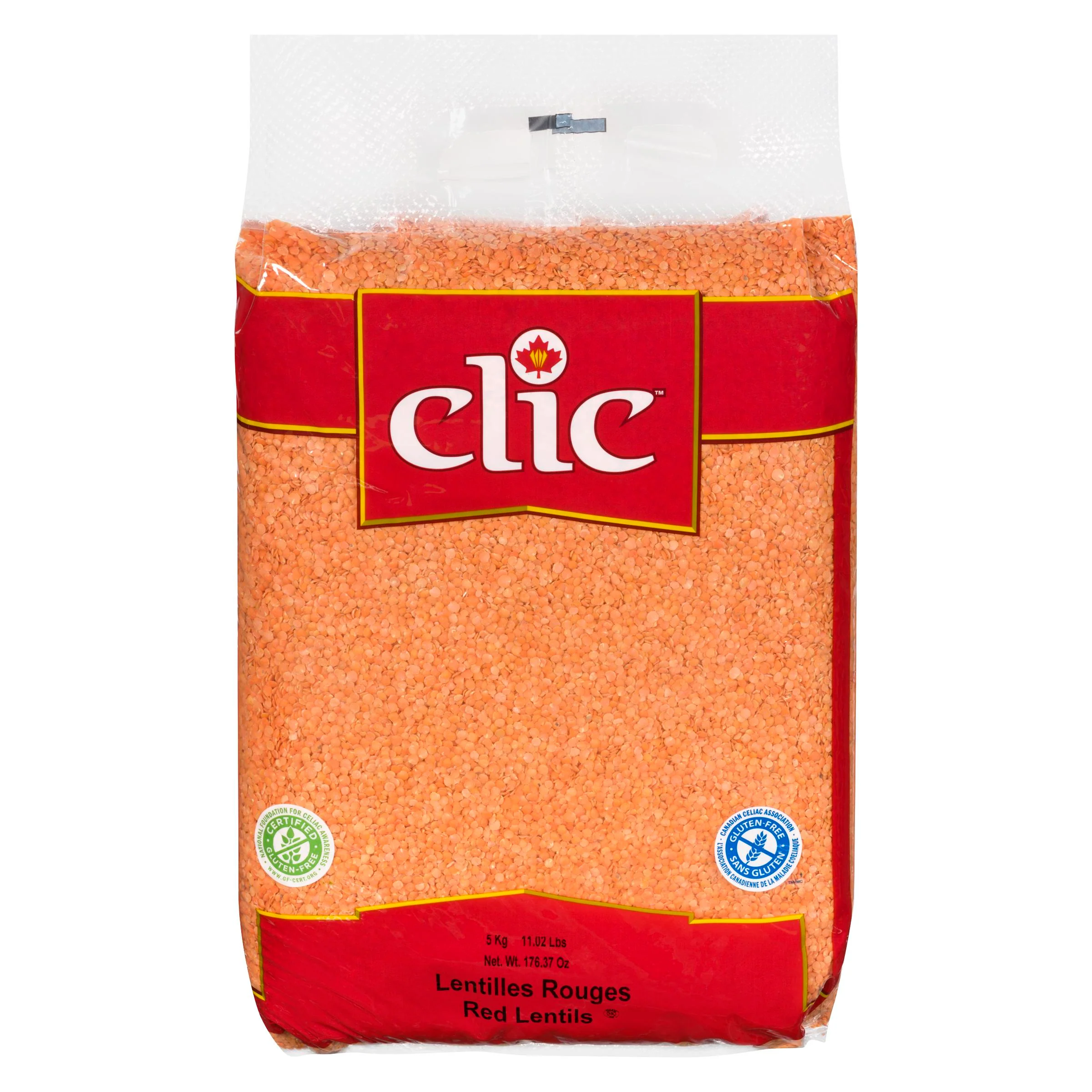 Clic - Red Lentils 5KG