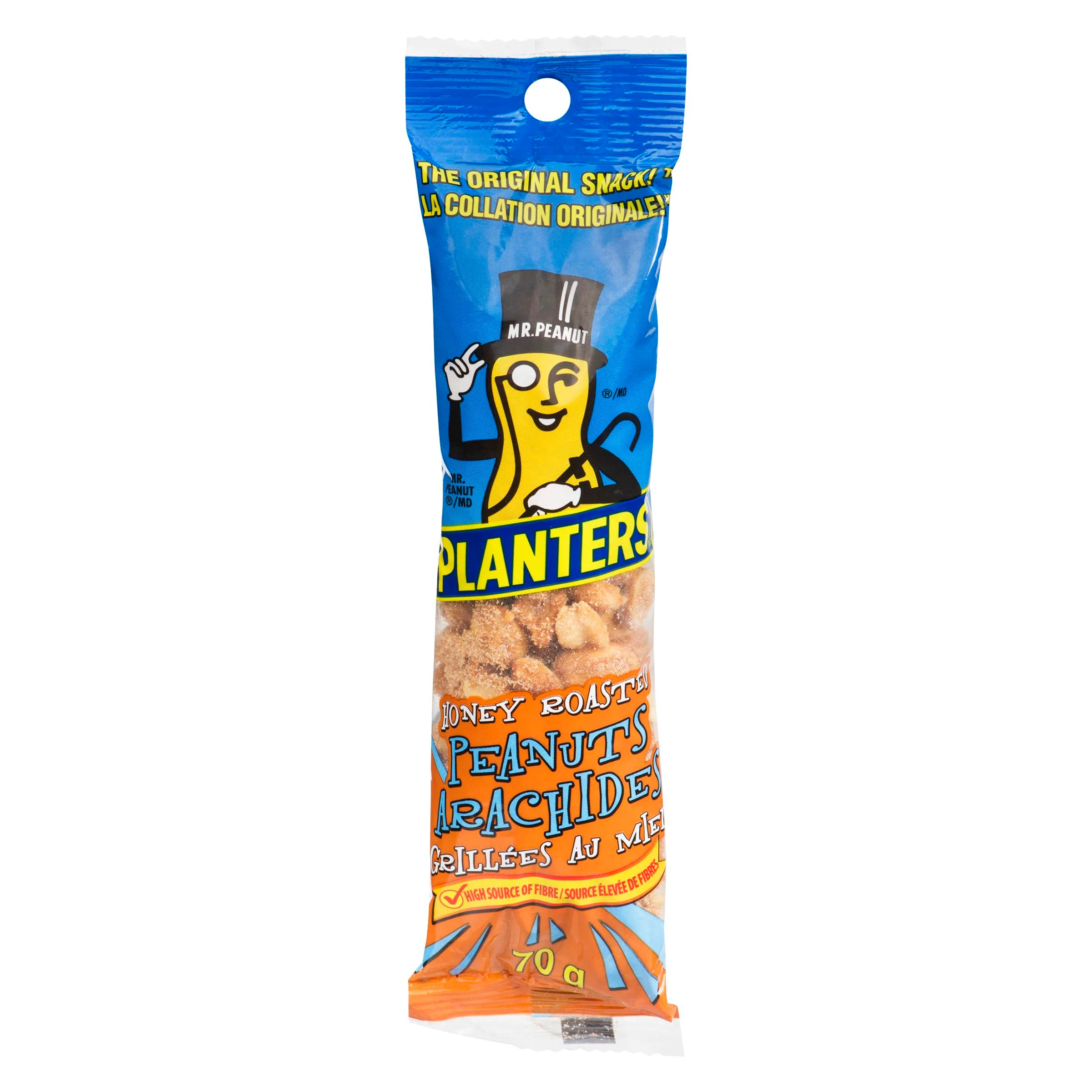 Planters - Peanuts Honey Roasted 70GR