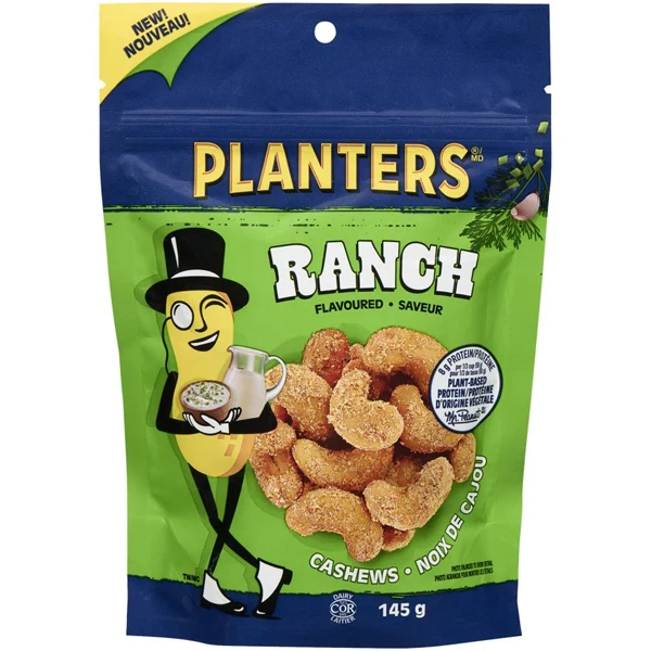 Planters - Ranch Cashew 145GR