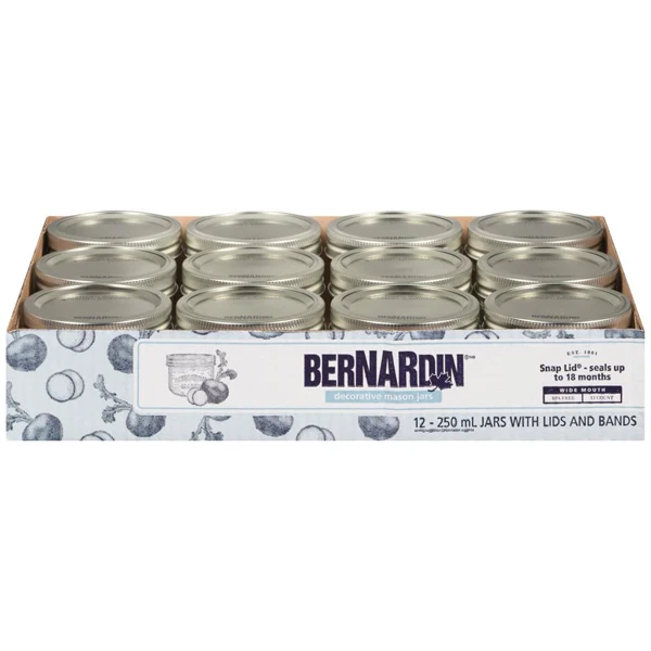 Bernardin - Preserve'N Serve Widemouth 12x250 ML