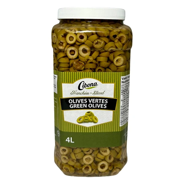 Cibona - Sliced Green Olives 4LT