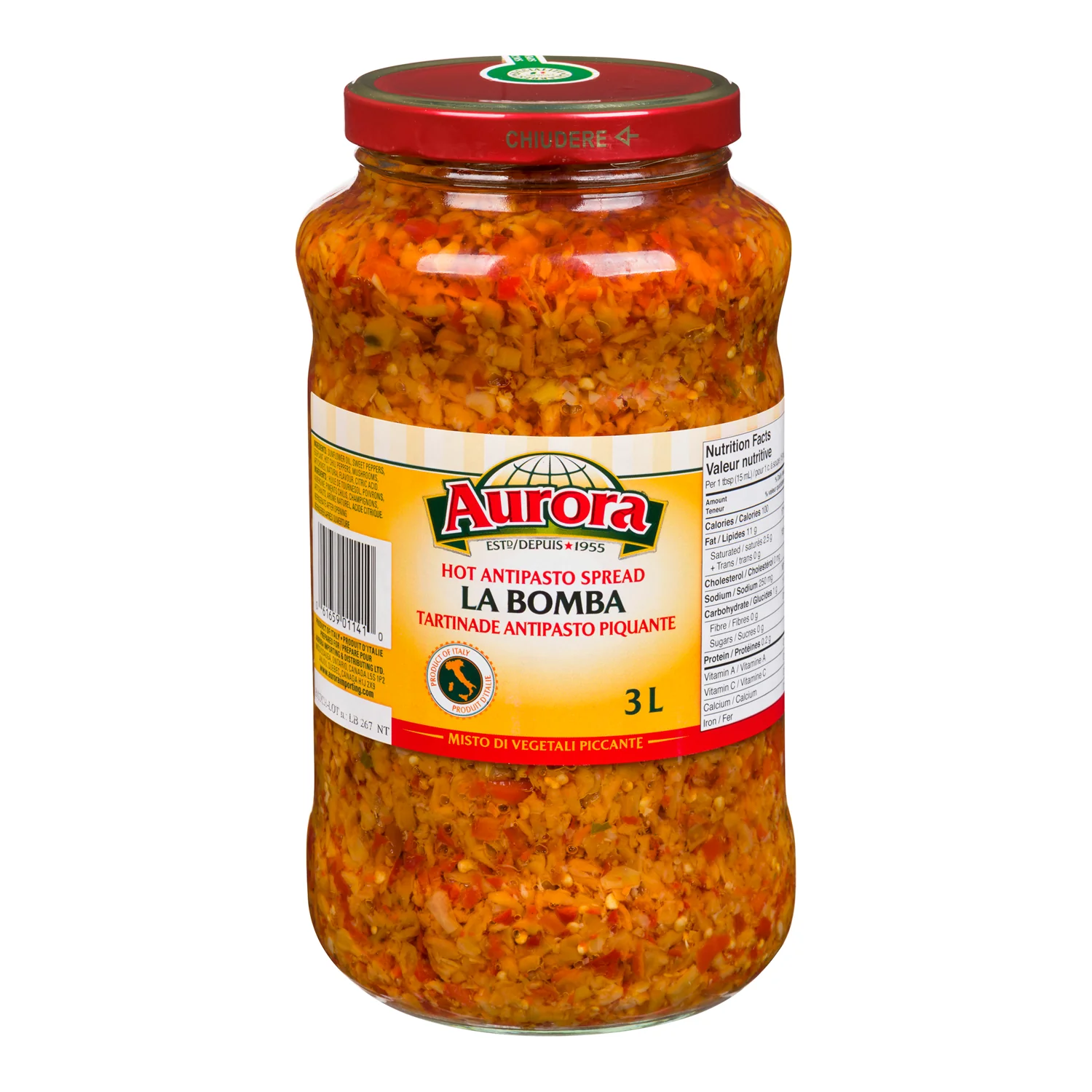 Aurora - La Bomba Antipasto Mix 2.84LT