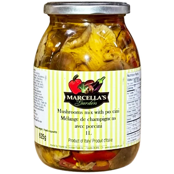 Marcella - Mushroom Mix With Porcini 1LT