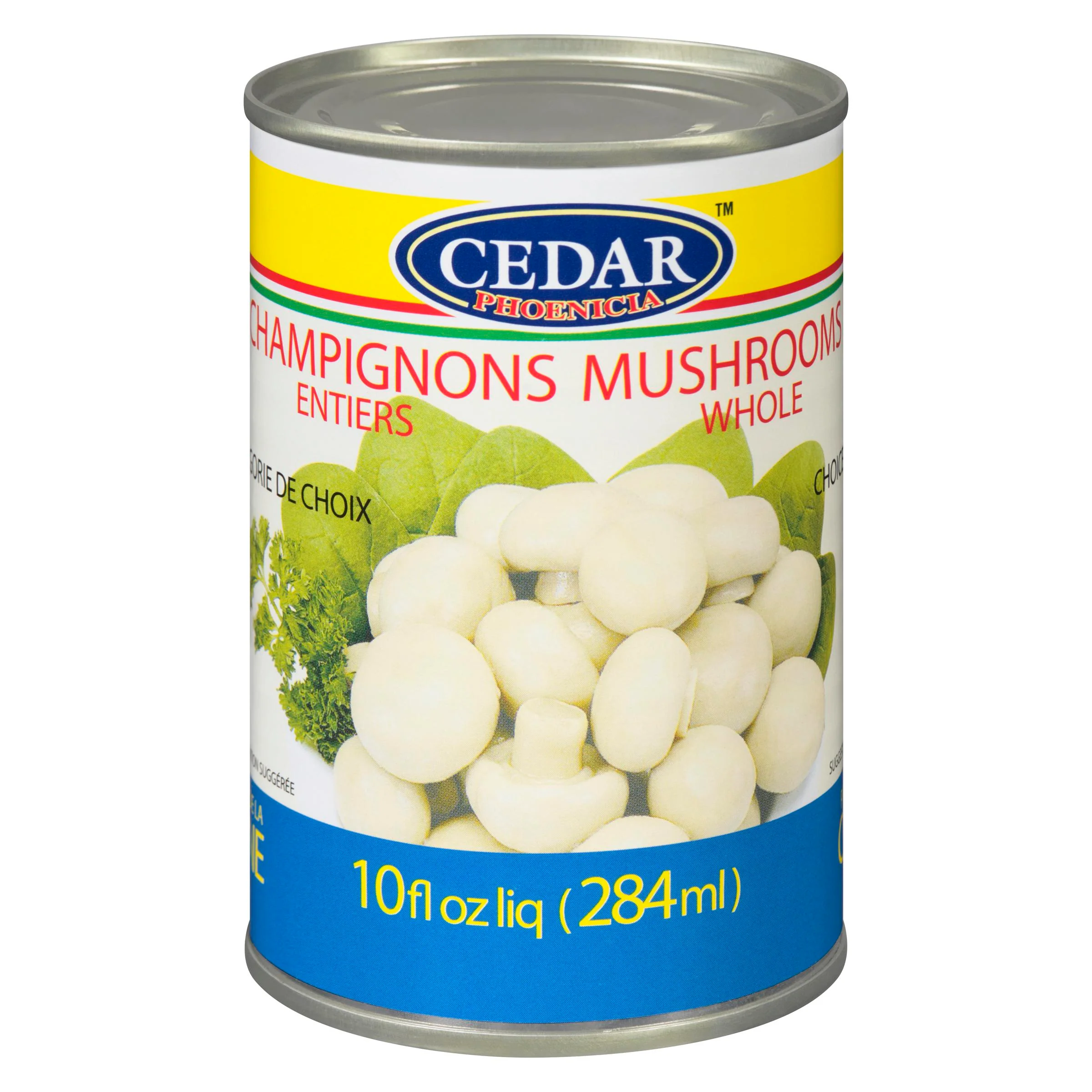 Cedar - Whole Mushrooms 284ML