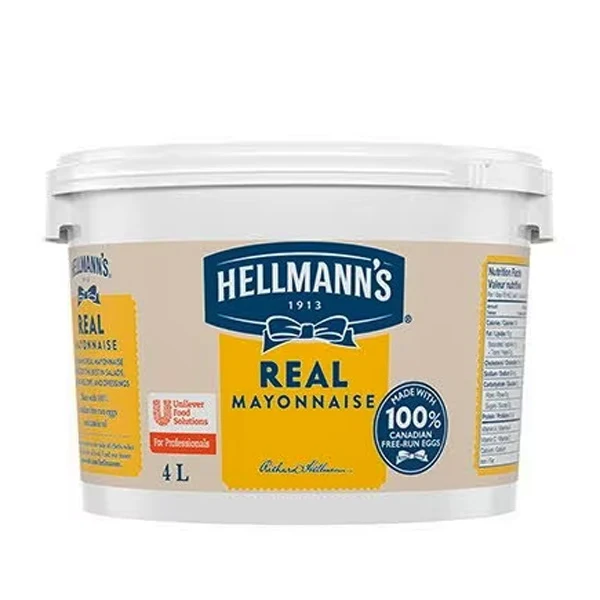 Hellmanns - Real Mayonnaise 4LT