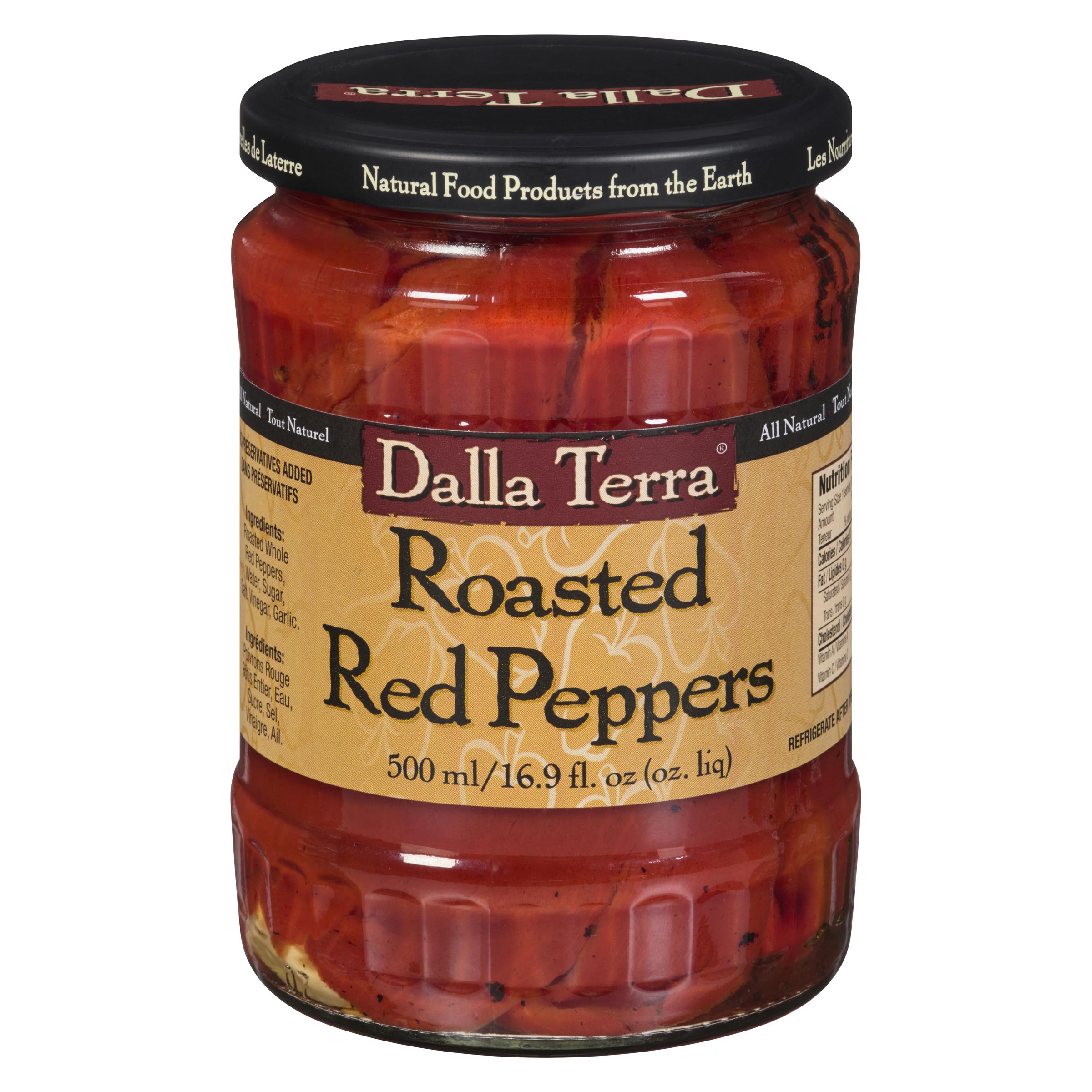 Dalla Terra - Roasted Red Peppers 500ML