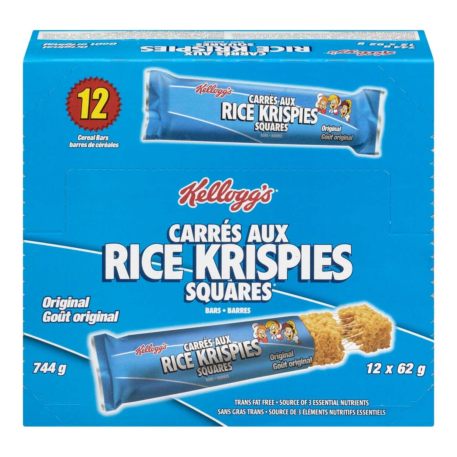 Kelloggs - Rice Krispies Big Bar 12x62 GR