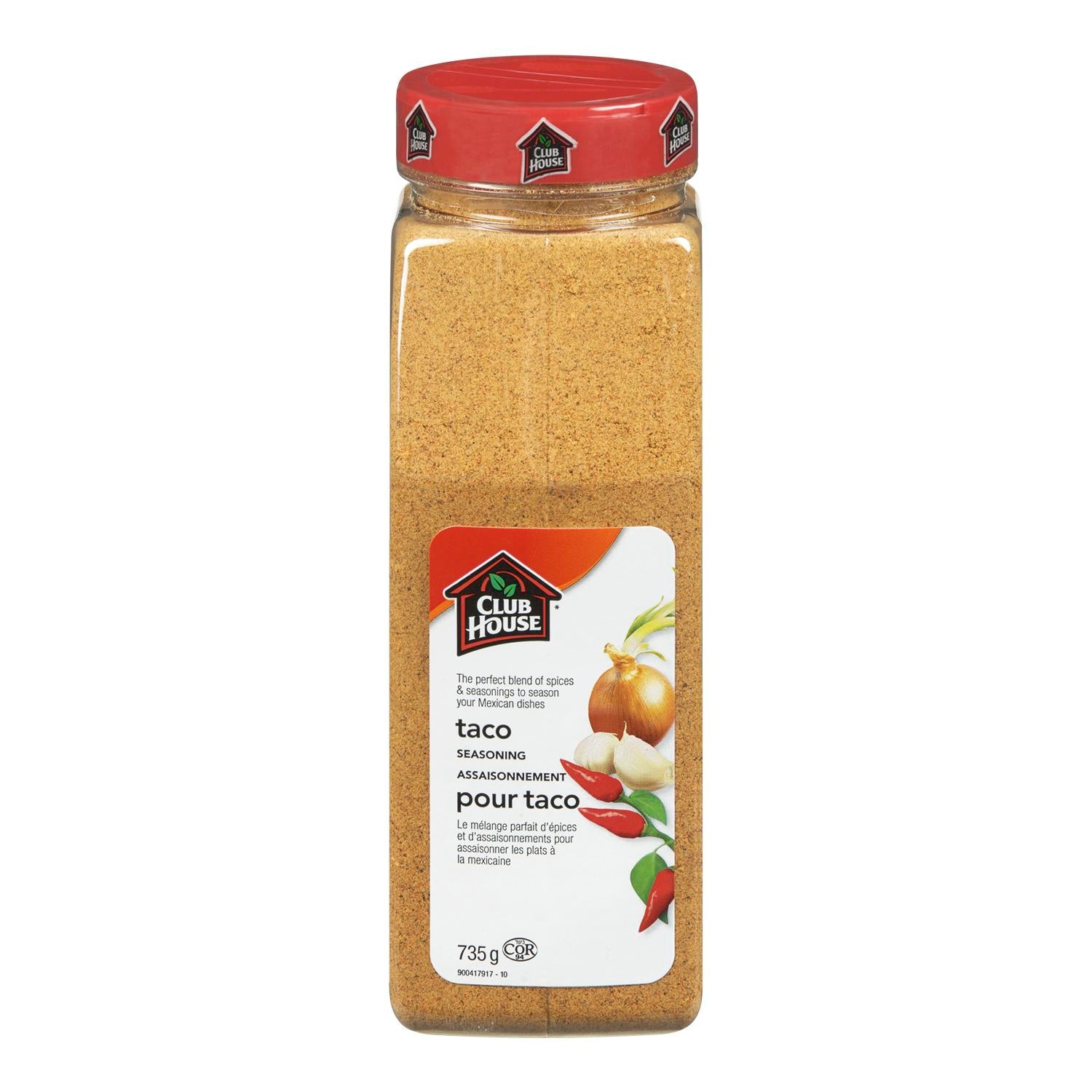 Club House - Ch Taco Seasoning 735GR