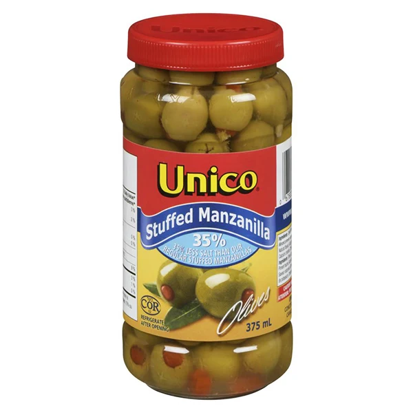 Unico - Stuffed Manzanilla Low Salt 375ML