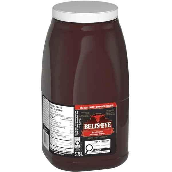 Kraft Heinz - Bullseye Bold Org Sauce 3.78LT