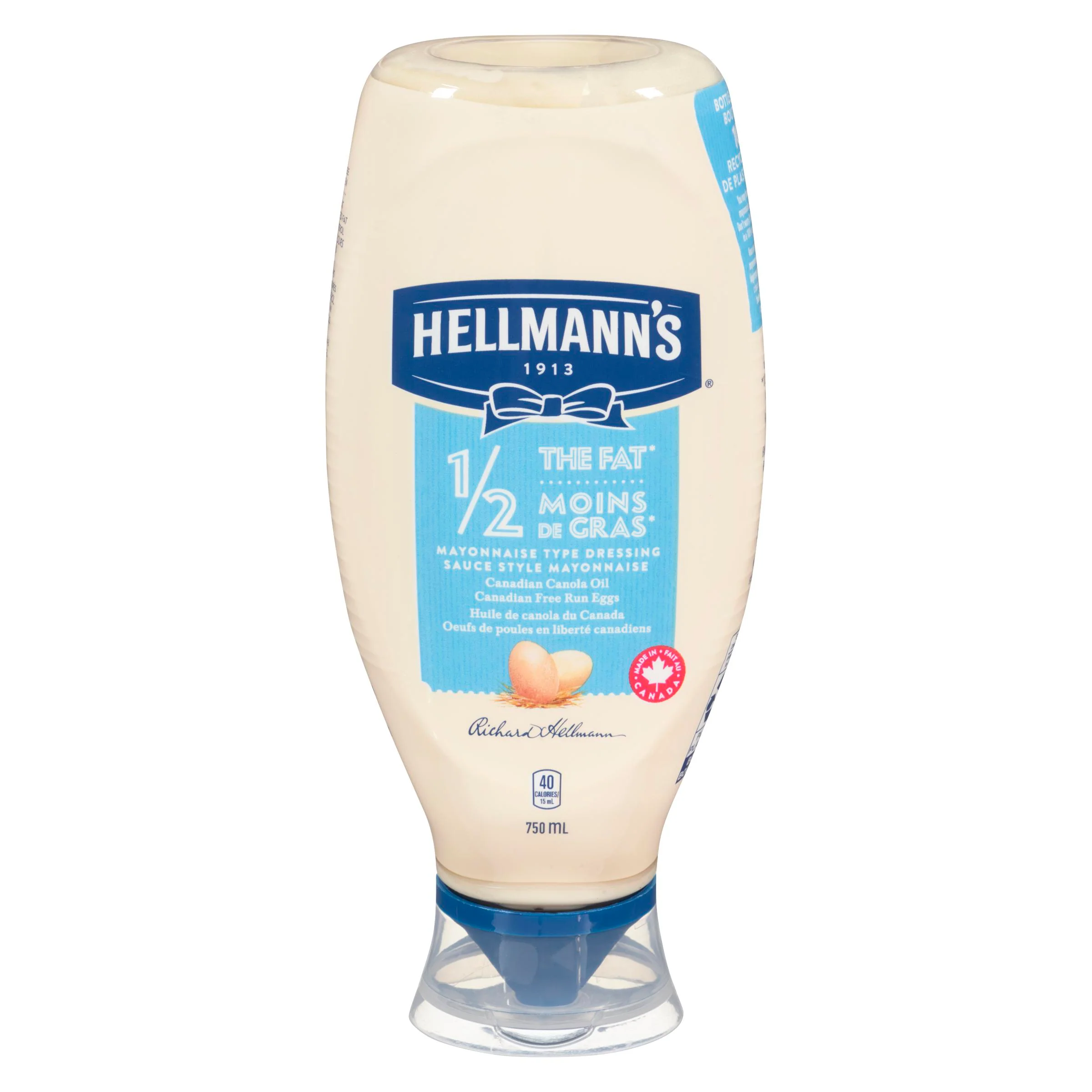 Hellmanns - Light Squeeze Mayonnaise 750ML
