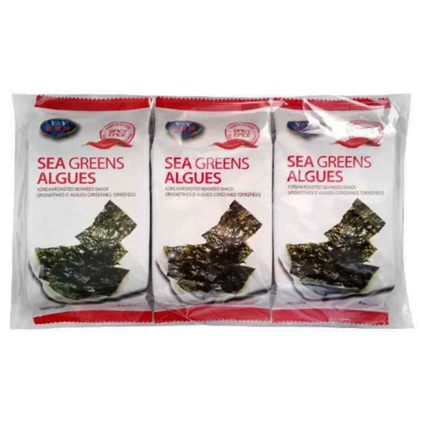 Y&Y - Sea Greens Seaweed Spicy 3x5 GR