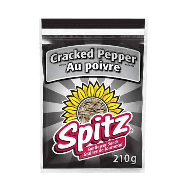 Spitz - Sunflower Cracked Pepper 210GR