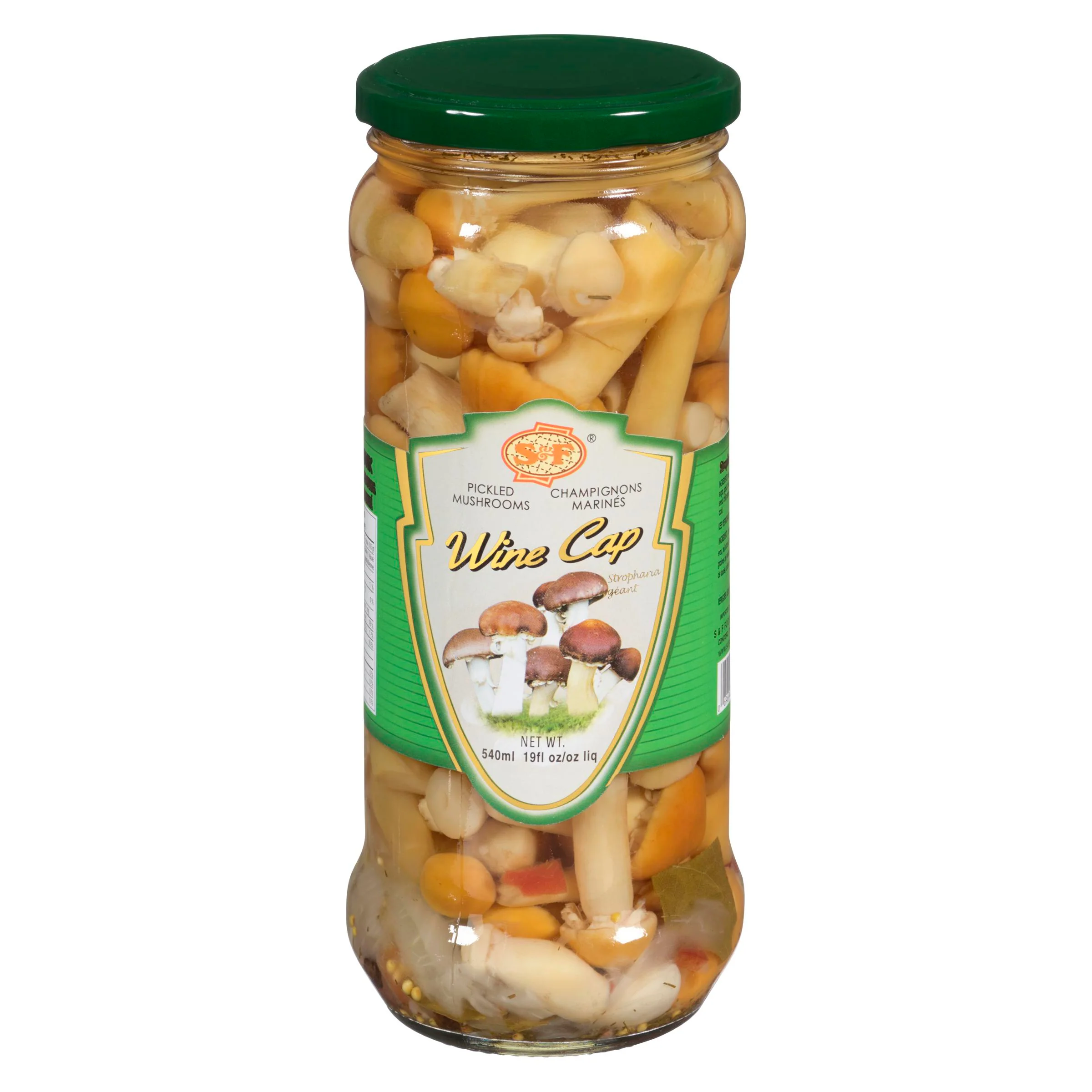 S&F - Wine Cap Mushrooms 540ML