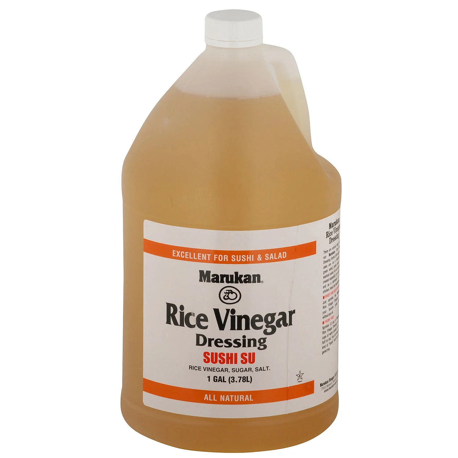 Marukan - Rice Wine Vinegar Seasoned 3.78LT