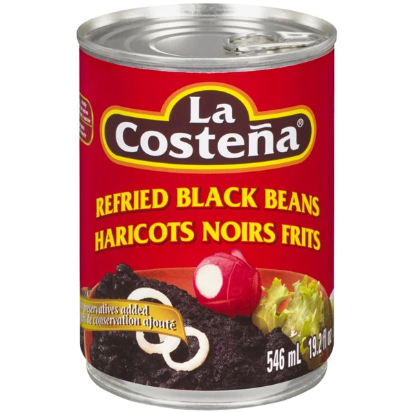 La Costena - Refried Black Beans 546ML