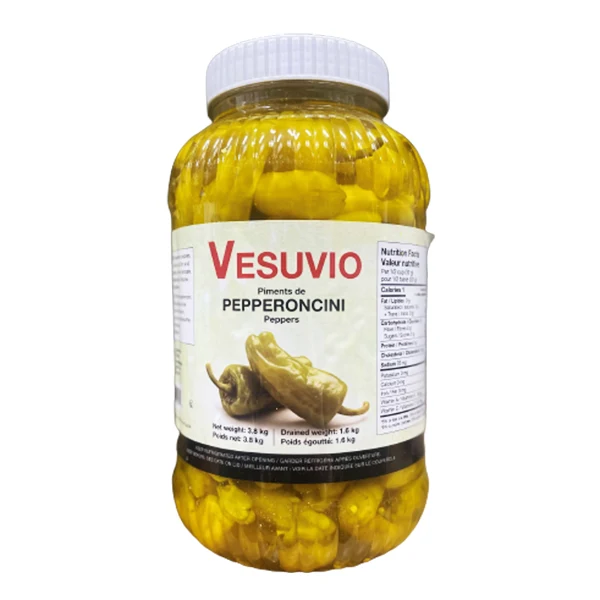 Vesuvio - Pepperoncini Peppers 4LT