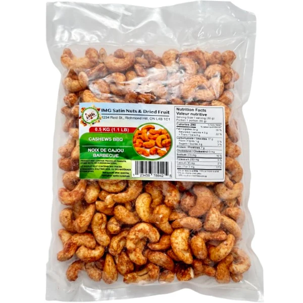 Img Satin - Cashews BBQ 6x1.1 Lbs