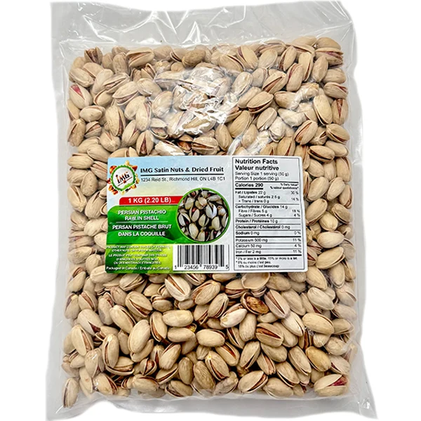 Img Satin - Pistachio Green Raw IN Shell 1KG