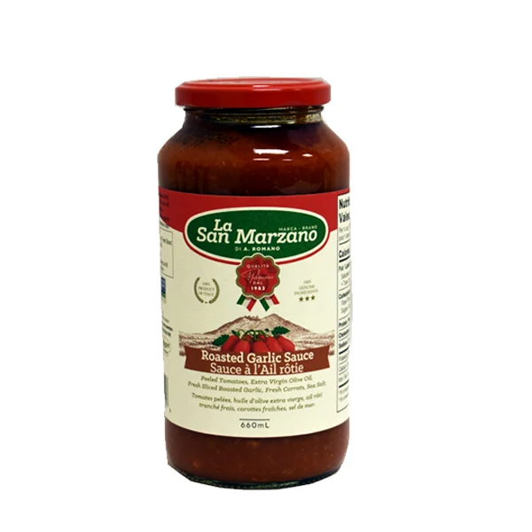 La San Marzano - Roasted Garlic 660ML