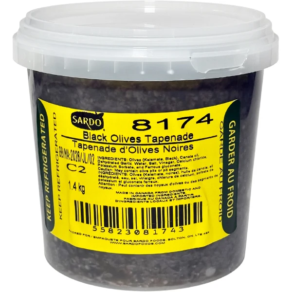 Sardo - Black Olive Tapanade 1.4KG