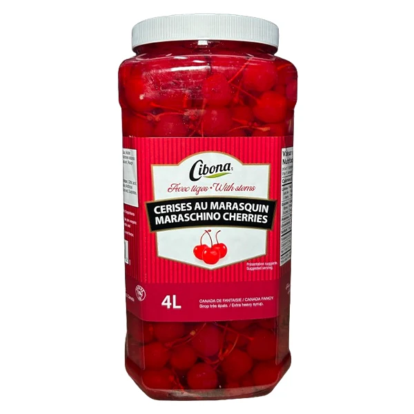 Cibona - Red Maraschino Cherries 2x4LT