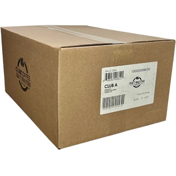 Club Coffee - A Craft Roasters 64x2.25 OZ