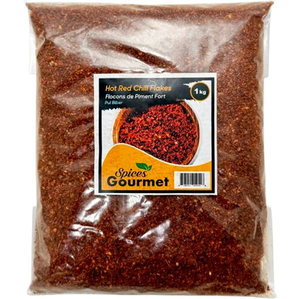 Spices Gourmet - Hot Red Chili Flakes 1KG