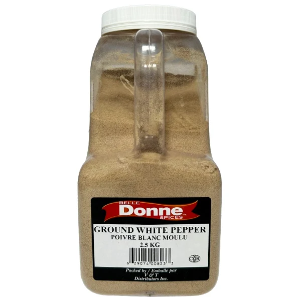 Belle Donne - Ground White Pepper 2.3 KG