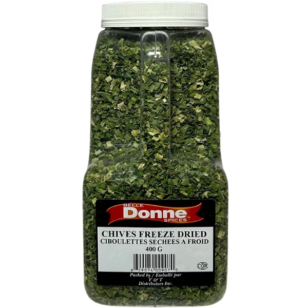 Belle Donne - Freeze Dried Chives 400GR