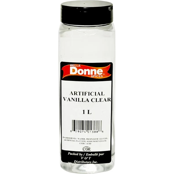 Belle Donne - Artificial Vanilla Extract Clear 1LT