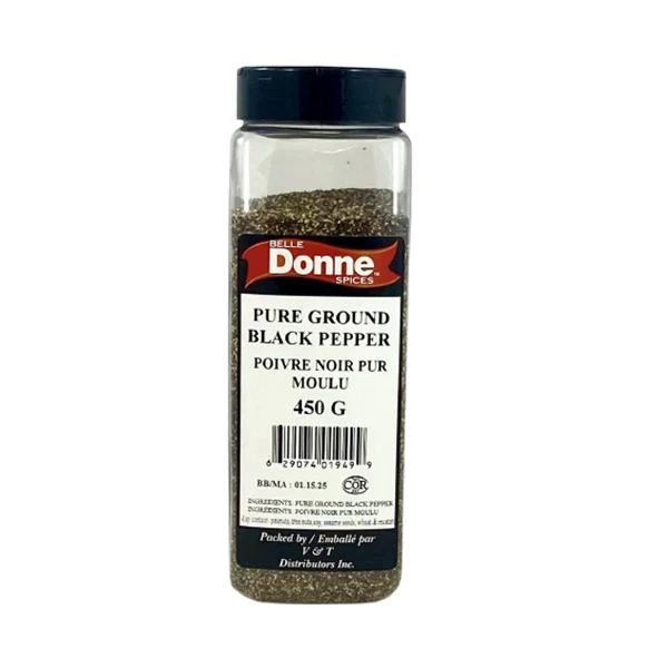 Belle Donne - Black Pepper Ground 450GR