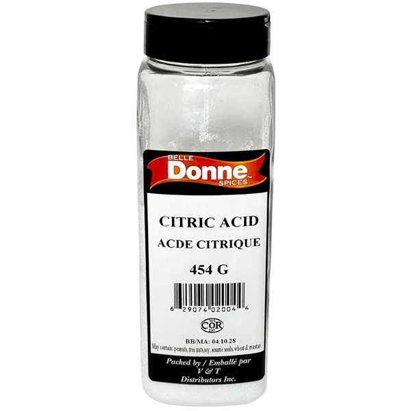 Belle Donne - Citric Acid 454G