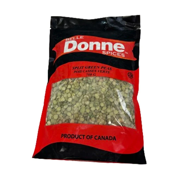Belle Donne - Split Green Peas 750GR