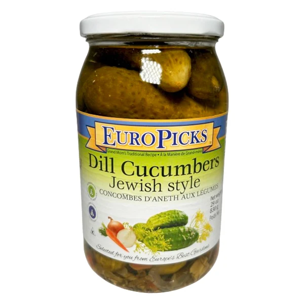 Europicks - Jewish Style Dill Pickles 830 GR