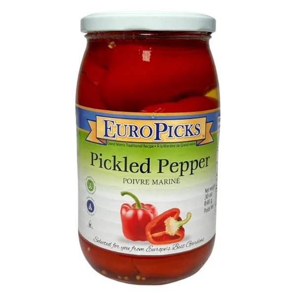 Europicks - Pickled Red Pepper 840 GR