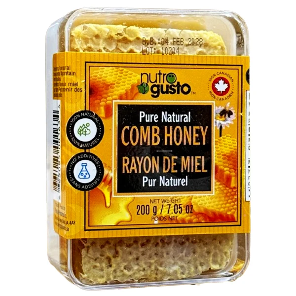 Nutrogusto - Pure & Natural Honey Comb 200GR
