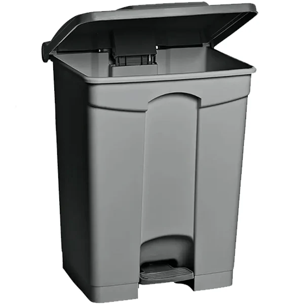 M2 Professional - 45L/12 GAL Step ON Garbage Can Grey EA