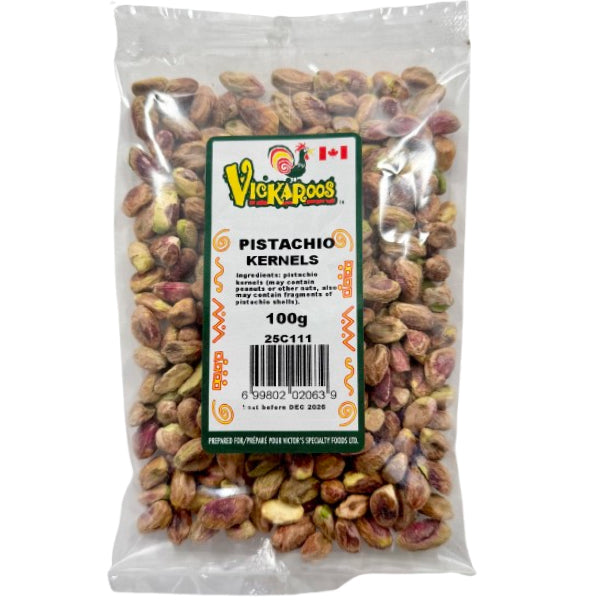 Vickaroos - Pistachio Kernal Raw 100 GR