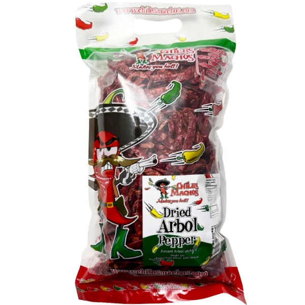 Chiles Machos - Arbol Dried Pepper 1LB