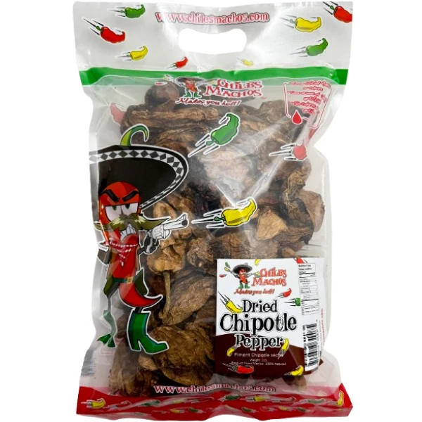 Chiles Machos - Chipotle Dried Pepper 1LB