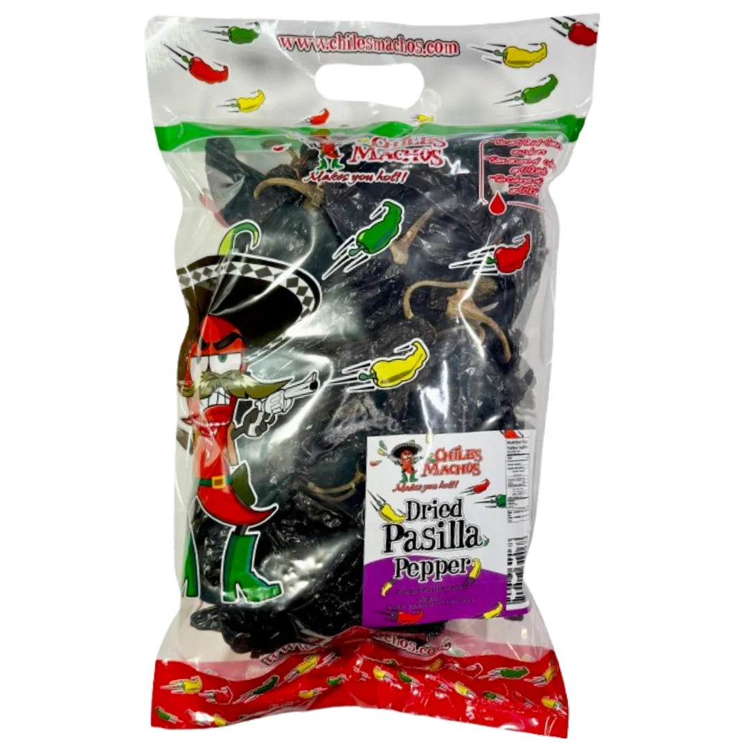 Chiles Machos - Pasilla Dried Pepper 1LB