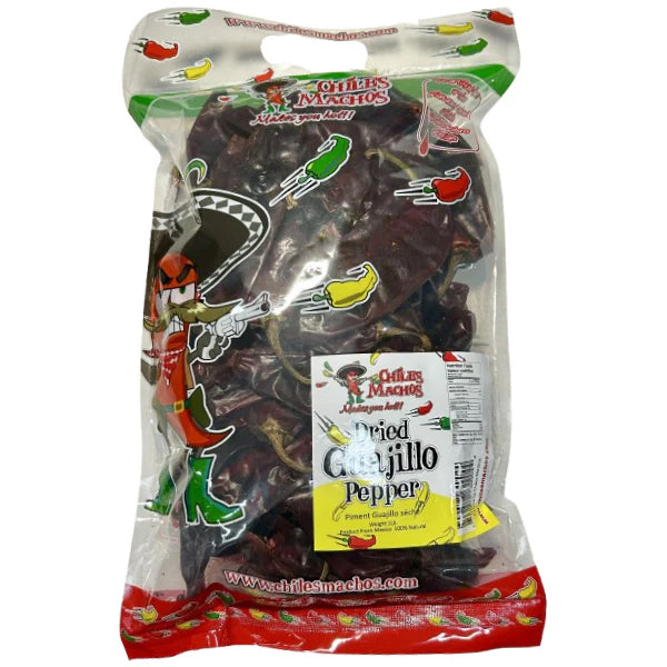 Chiles Machos - Guajillo Dried Pepper 12x1 LB