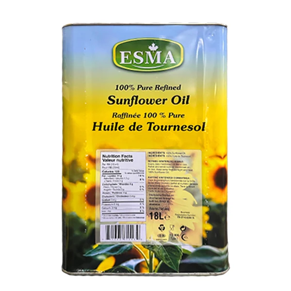 Esma - Sunflower Oil Tin 18LT