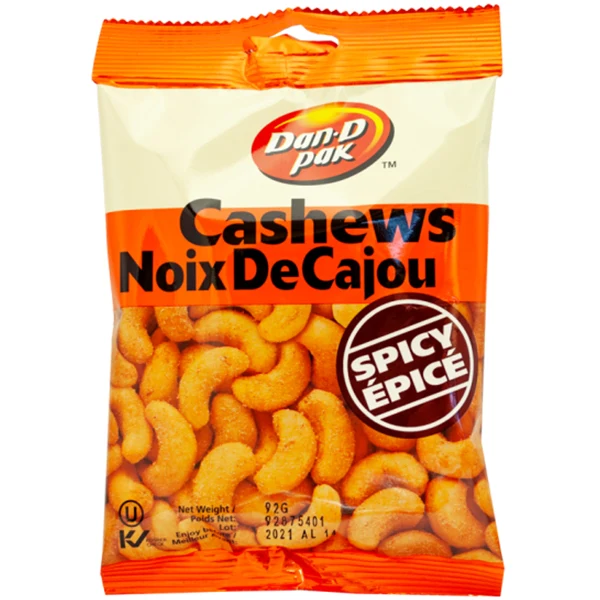 Dan D Pak - Cashews Chili 92GR