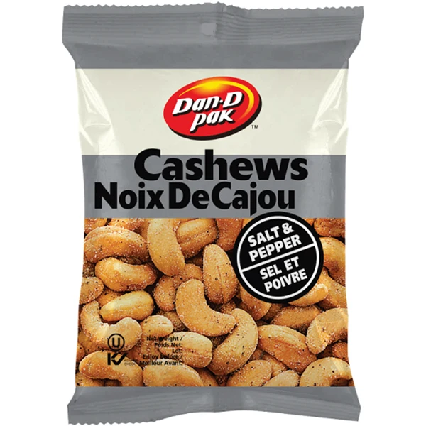 Dan D Pak - Cashews Salt And Pepper 92GR