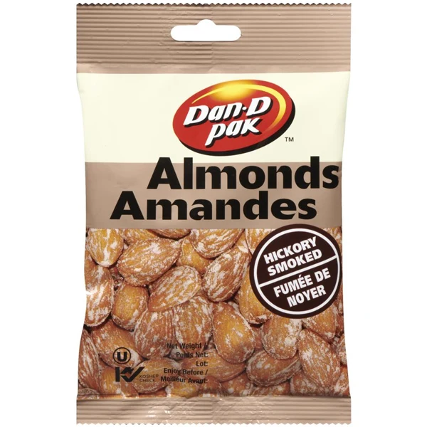 Dan D Pak - Almonds Hickory Smoked 100GR