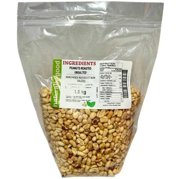 Naturally Good - Peanuts Roasted NO Salt 1.5KG